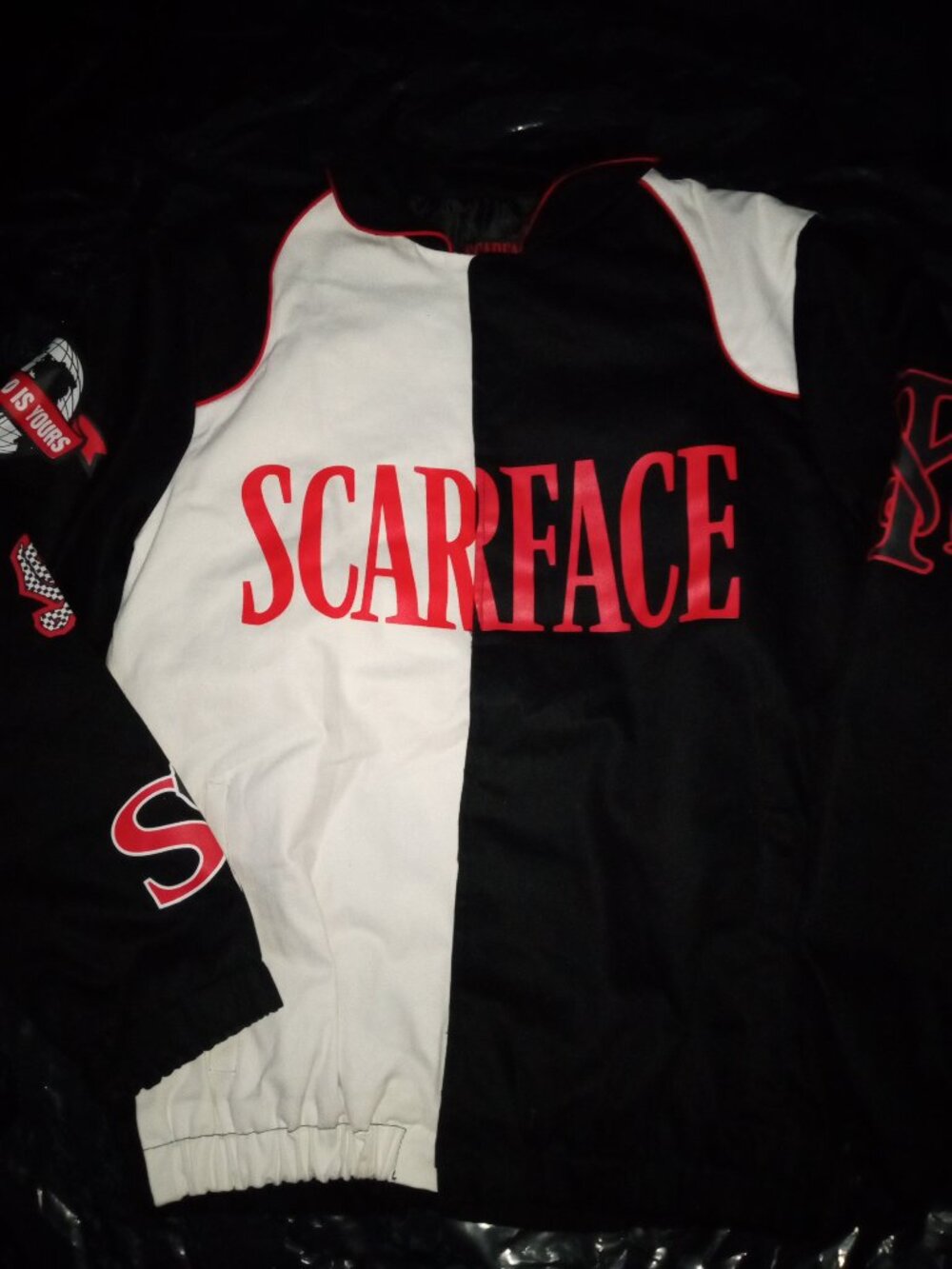 Reason Brand x Scarface Racer Jacket Mens Small